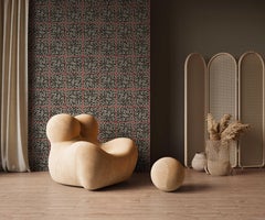 Fuga Fragola, Wallpaper, Racconti Collection by Studio Lievito