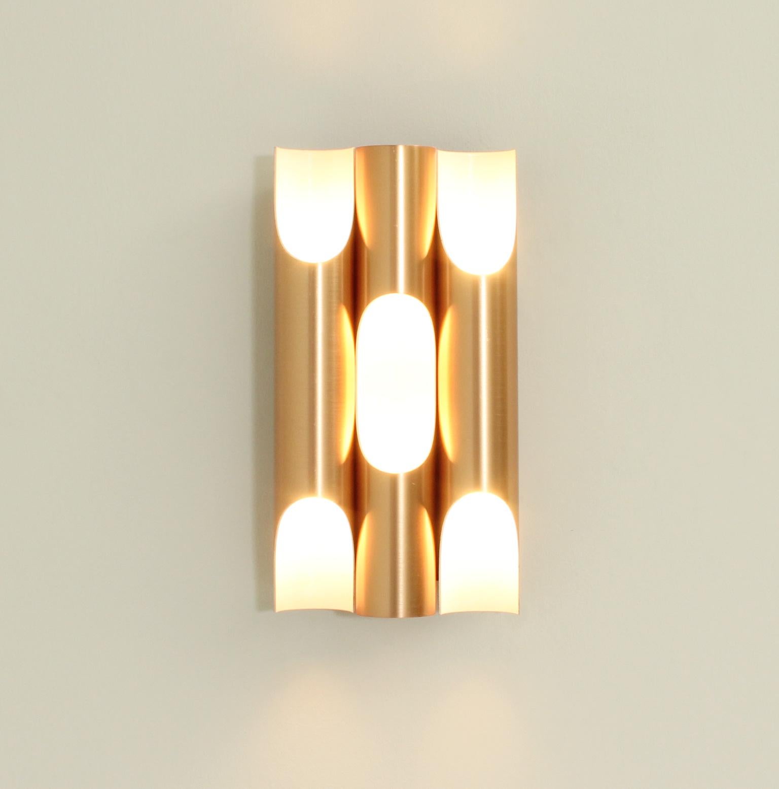 Mid-20th Century Fuga Triple Sconce by Maija Liisa Komulainen for Raak For Sale