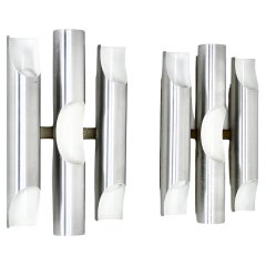Fuga Wall Lamps by Maija Liisa Komulainen for Raak, 1970s, Set of 2