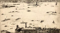 Fugi Nakamizo, New York Harbor from the Battery