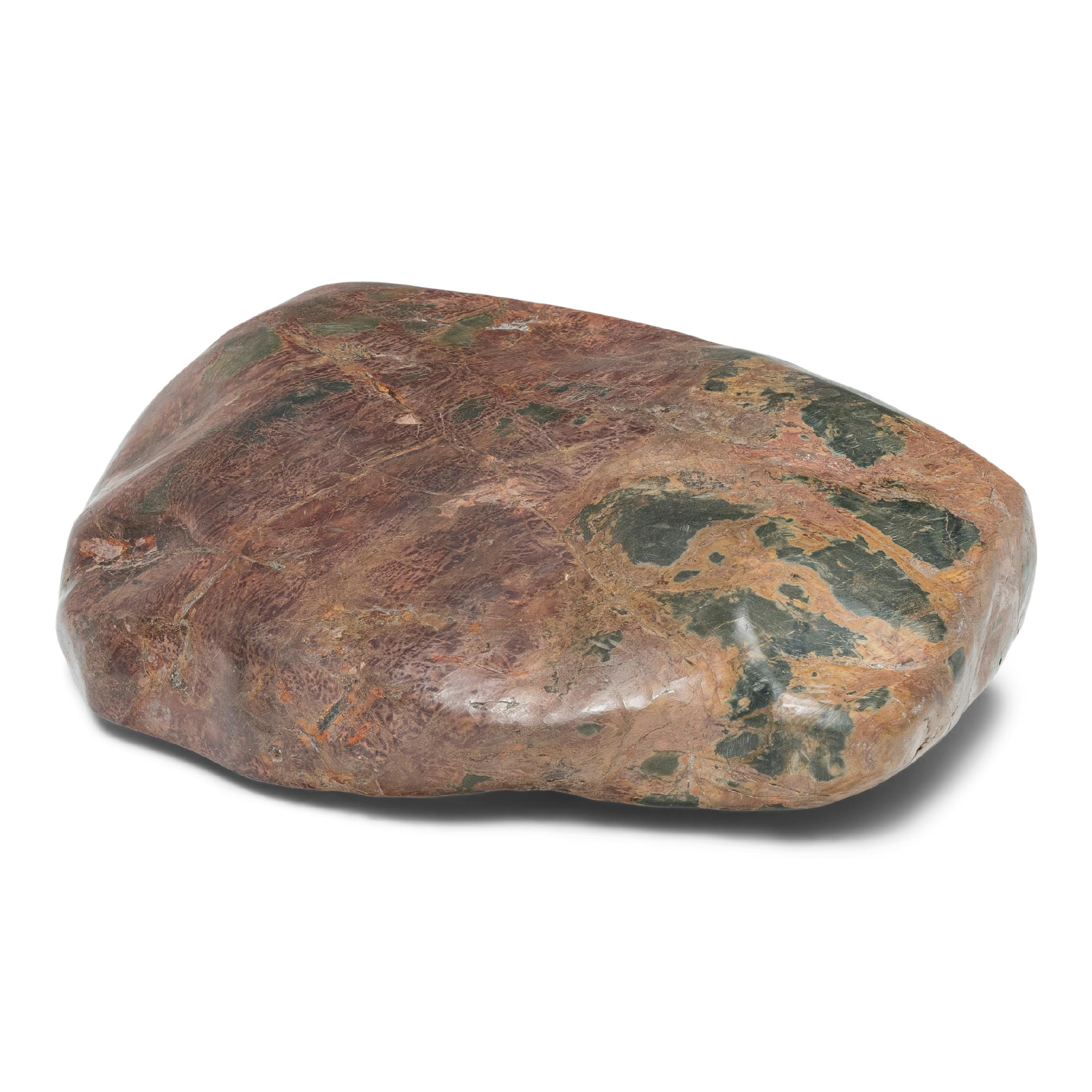 Organic Modern Fugui Meditation Stone For Sale