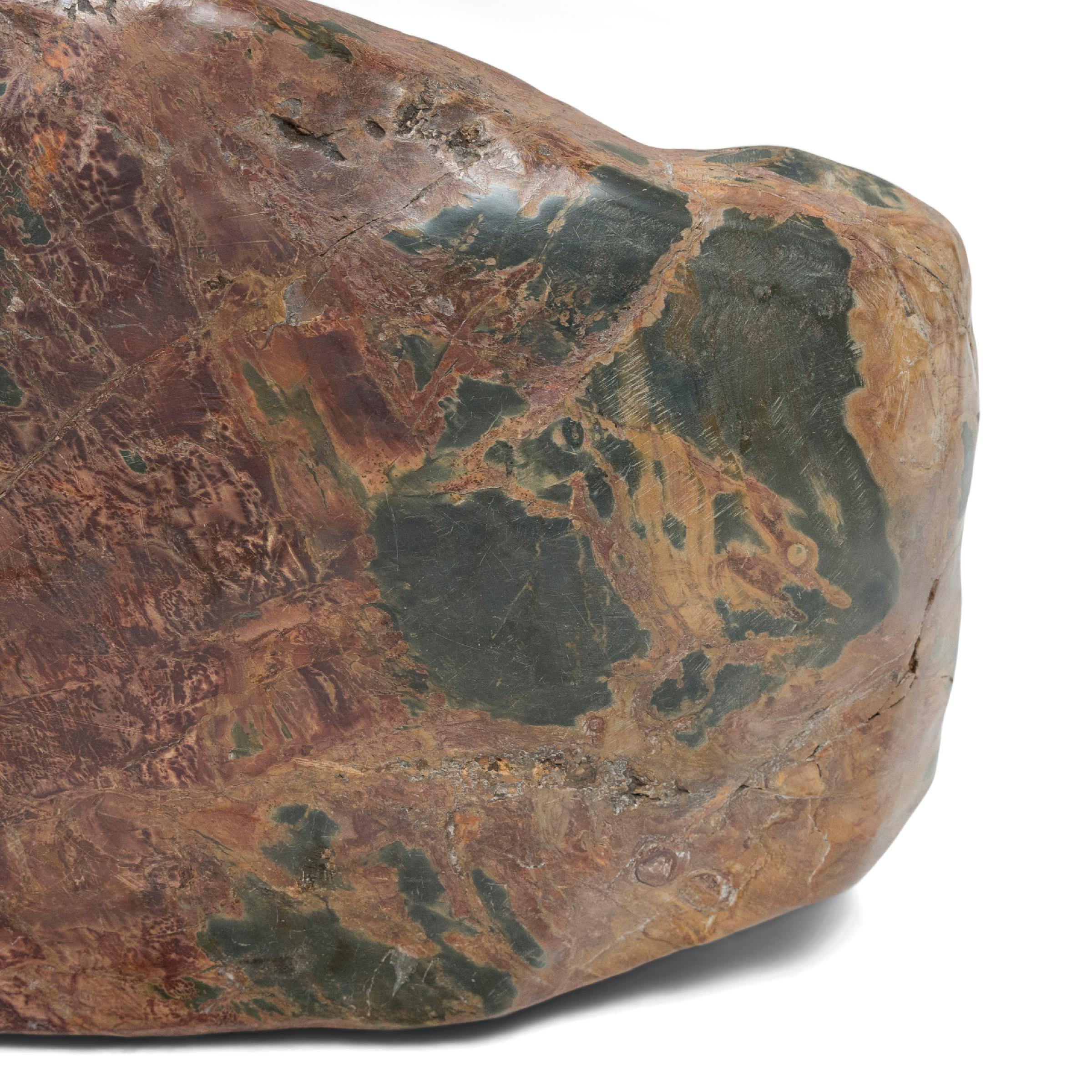 Fugui Meditation Stone In Good Condition For Sale In Chicago, IL