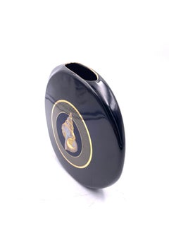 Fuji Clos China Glazed Ceramic Pottery Japan Postmodern Vase