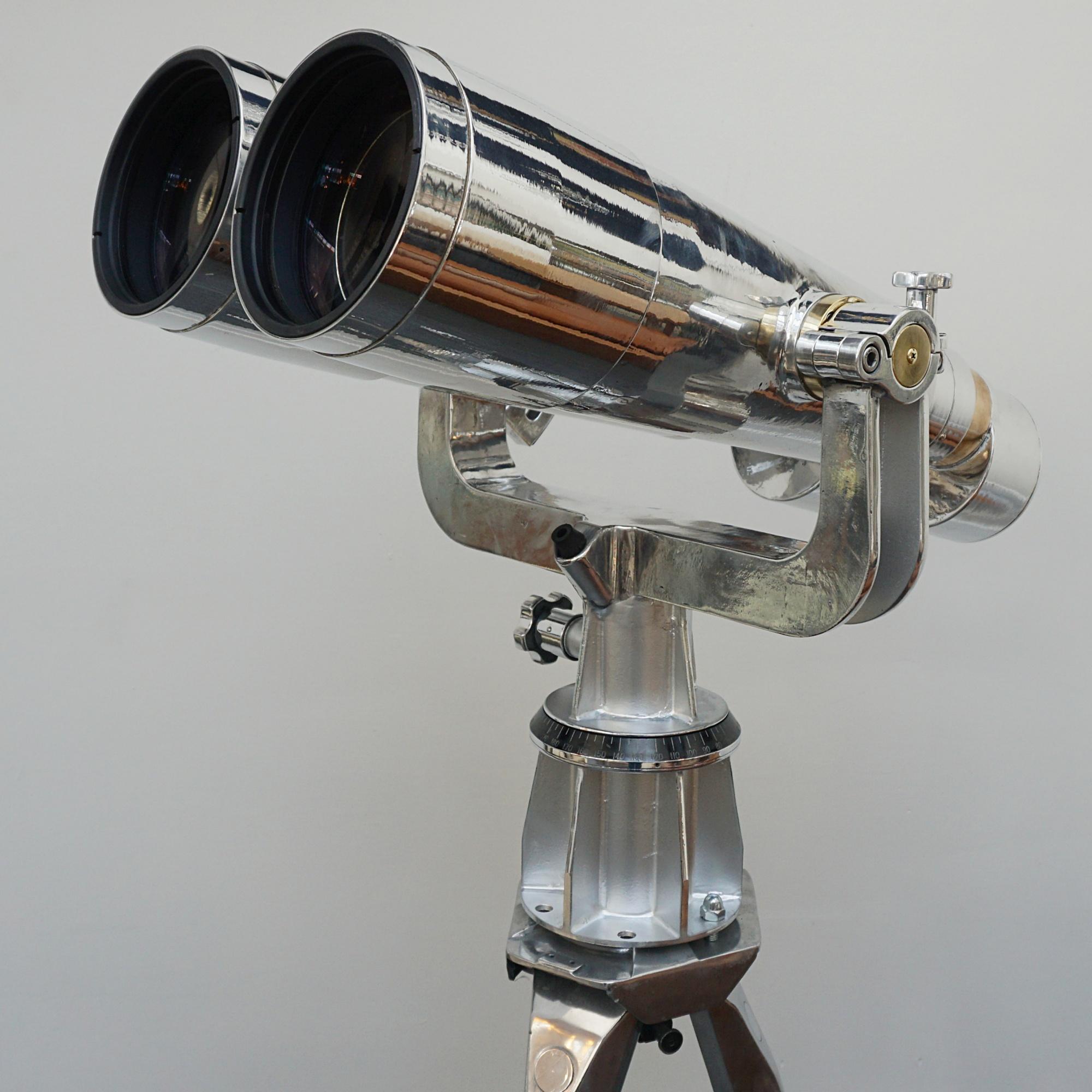 Fuji Meibo Midcentury Naval / Marine Binoculars 5
