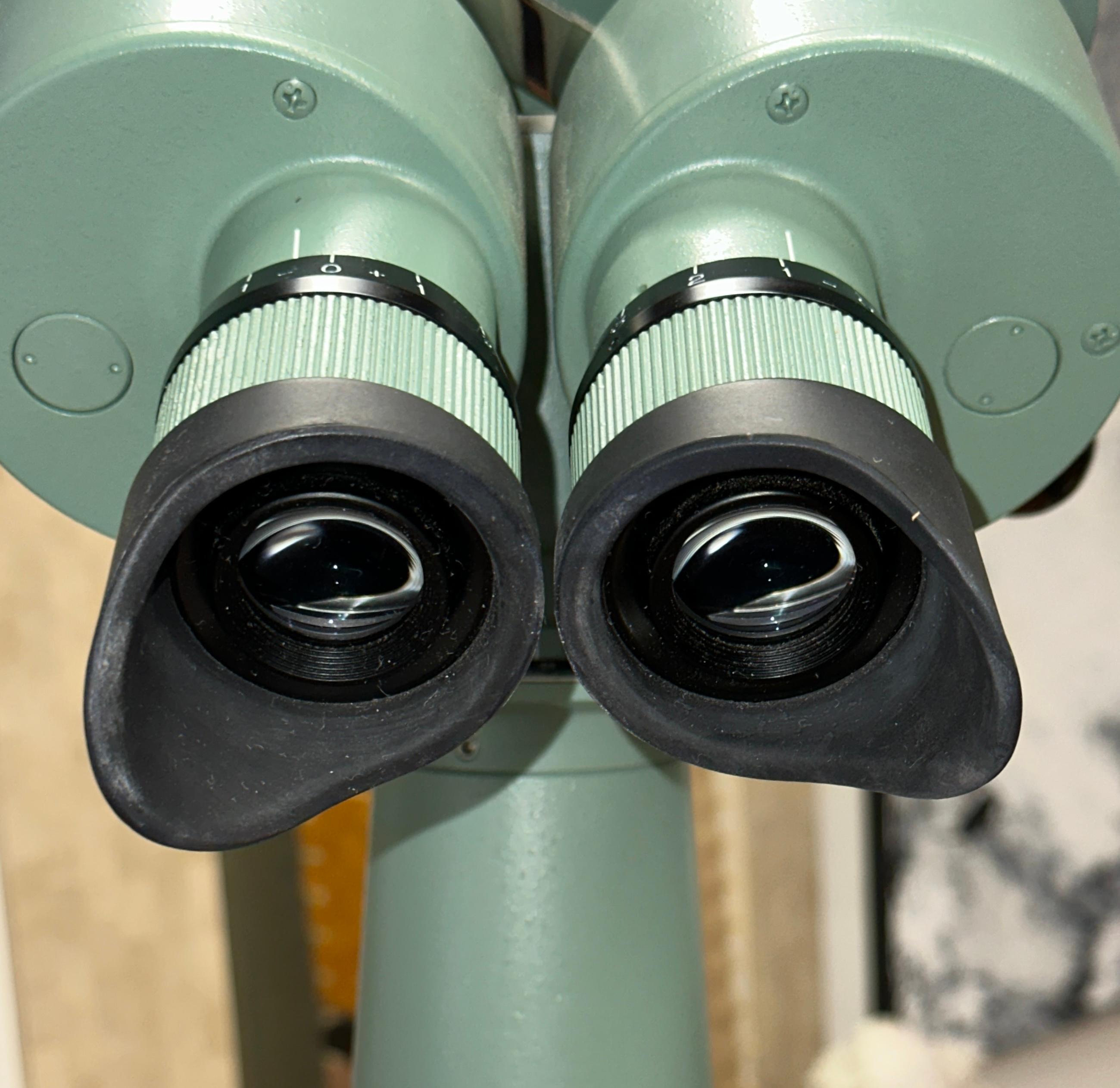 Fuji Meibo Naval Binoculars on Tripod, Original Box 8