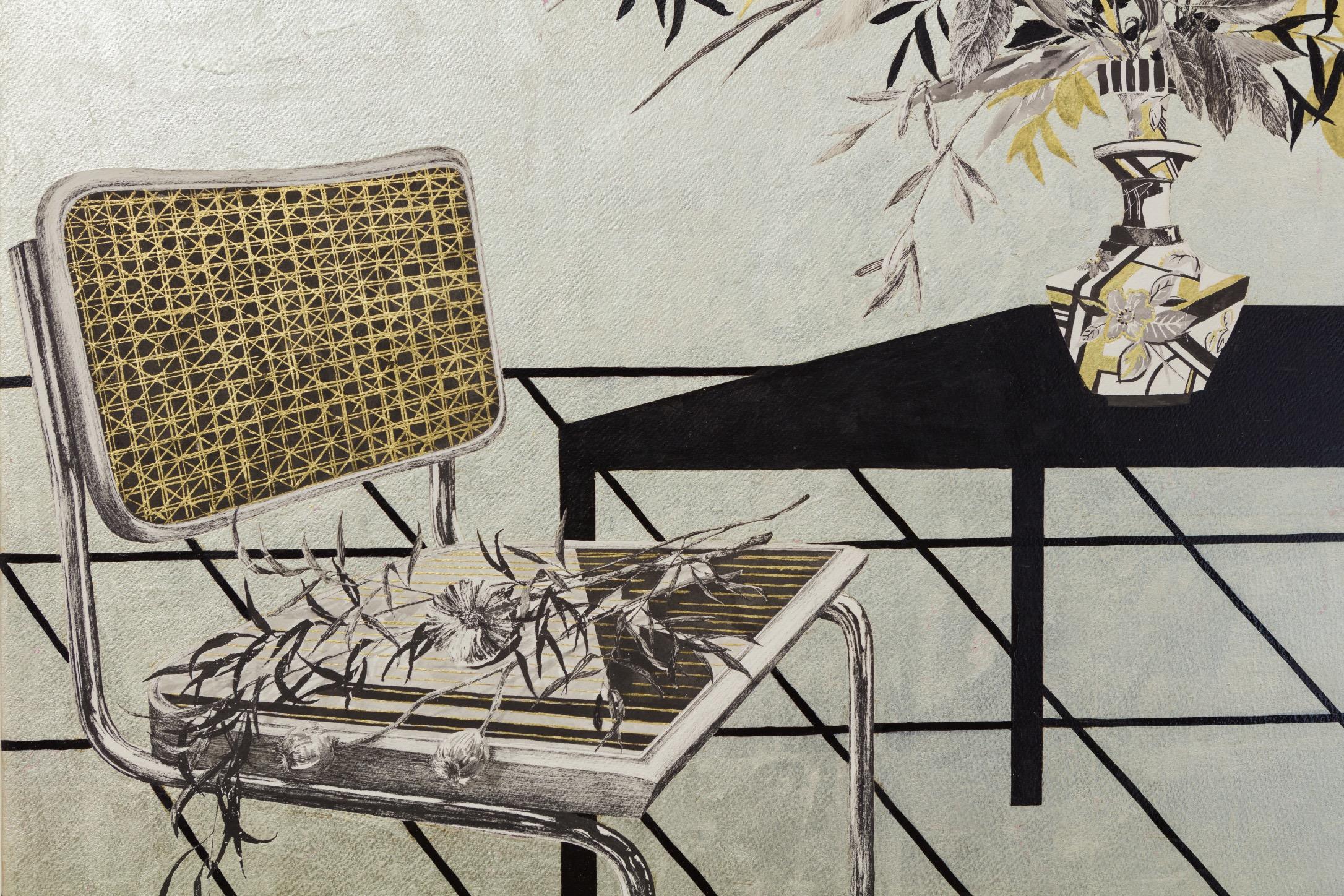 Cesca Chair - contemporary work by award winning emerging artist Fujiko Rose 1