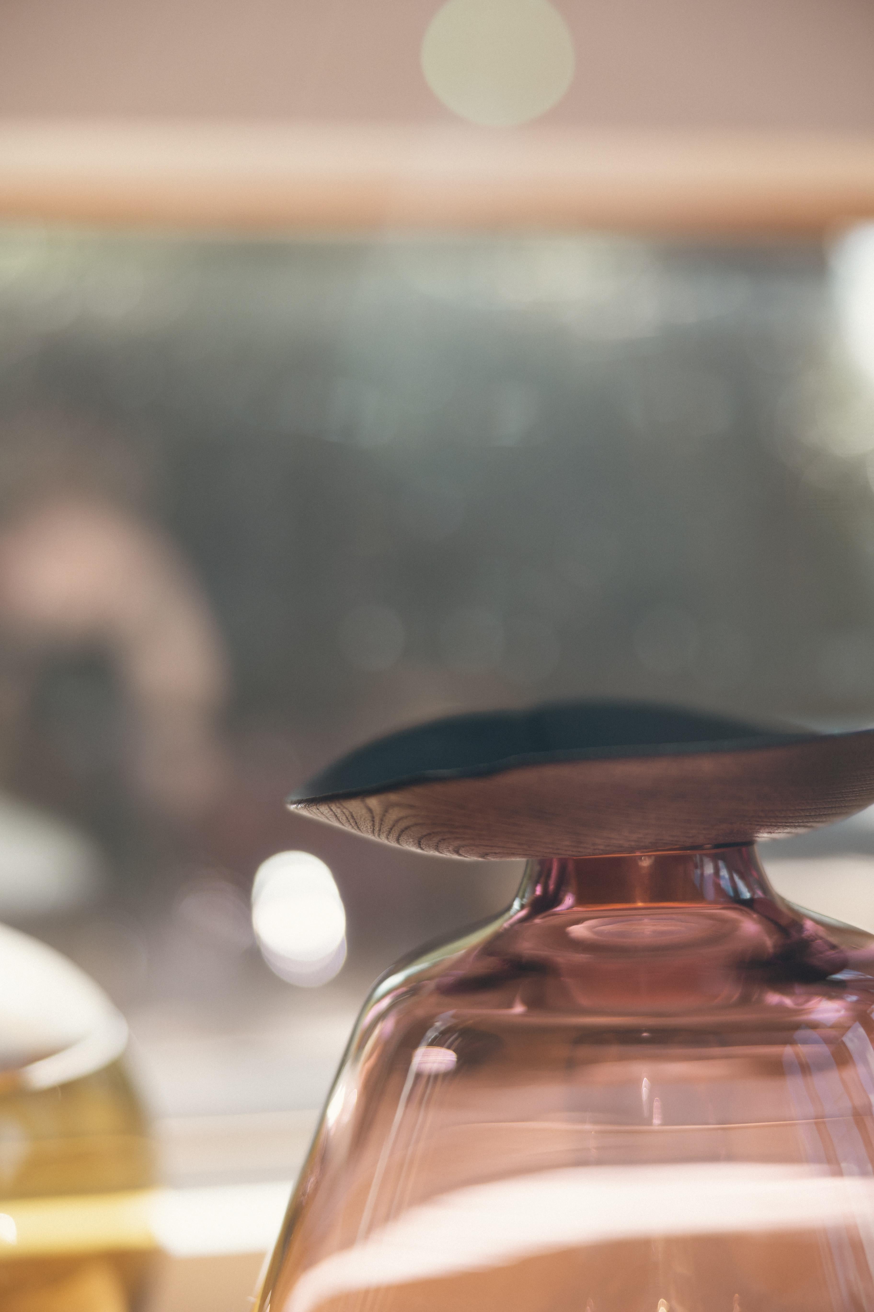 XXI secolo e contemporaneo Vaso Fukui Stacking Rose di Pia Wüstenberg in vendita
