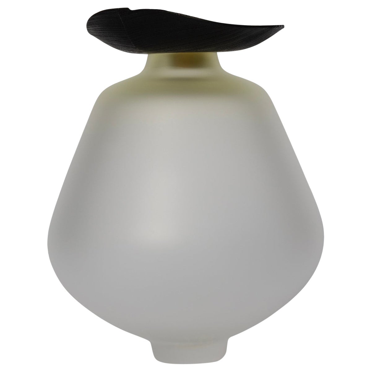 Vaso Fukui Stacking Satin Lemon di Pia Wüstenberg in vendita