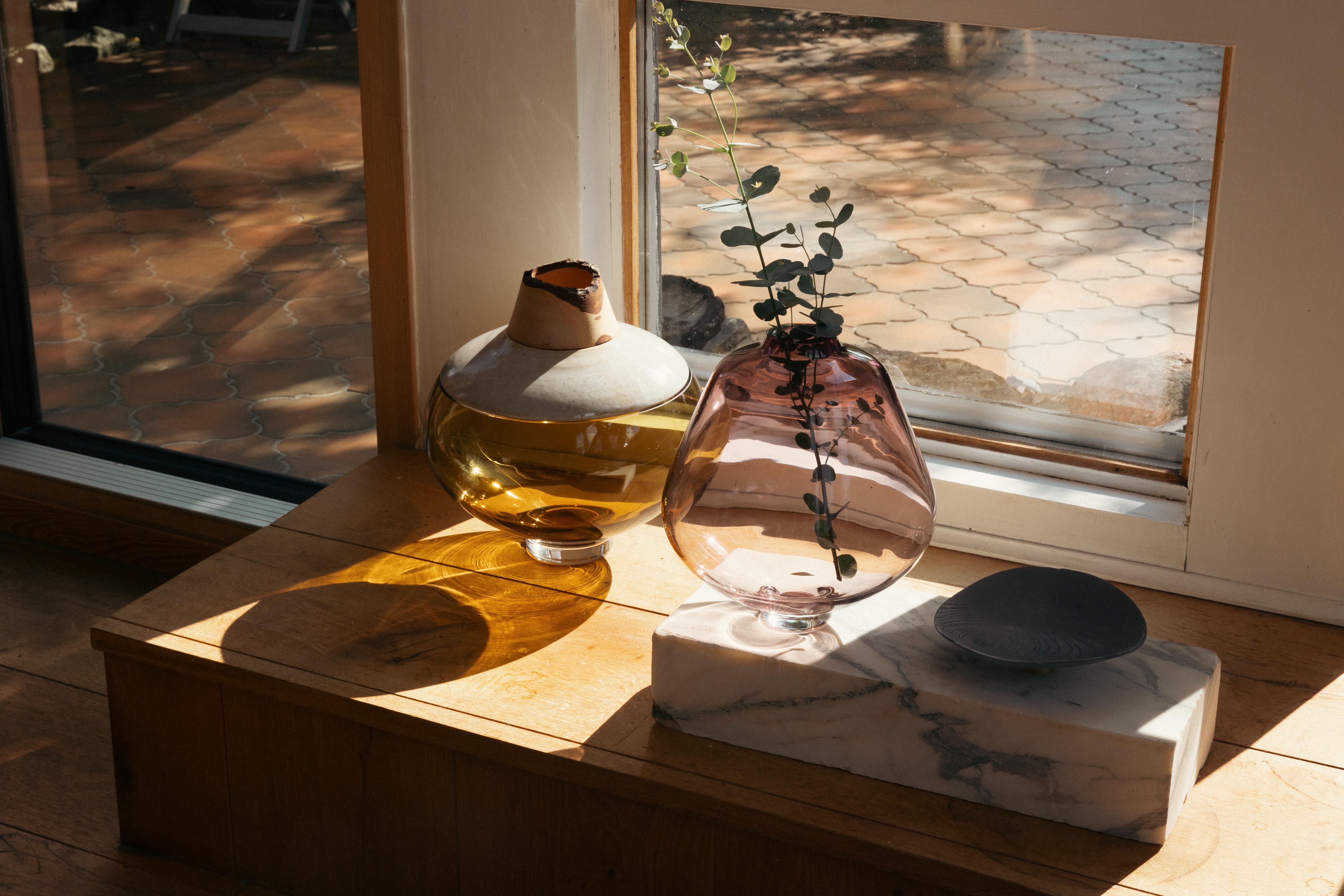 Vaso Fukui Stacking Satin Rose di Pia Wüstenberg in vendita 7