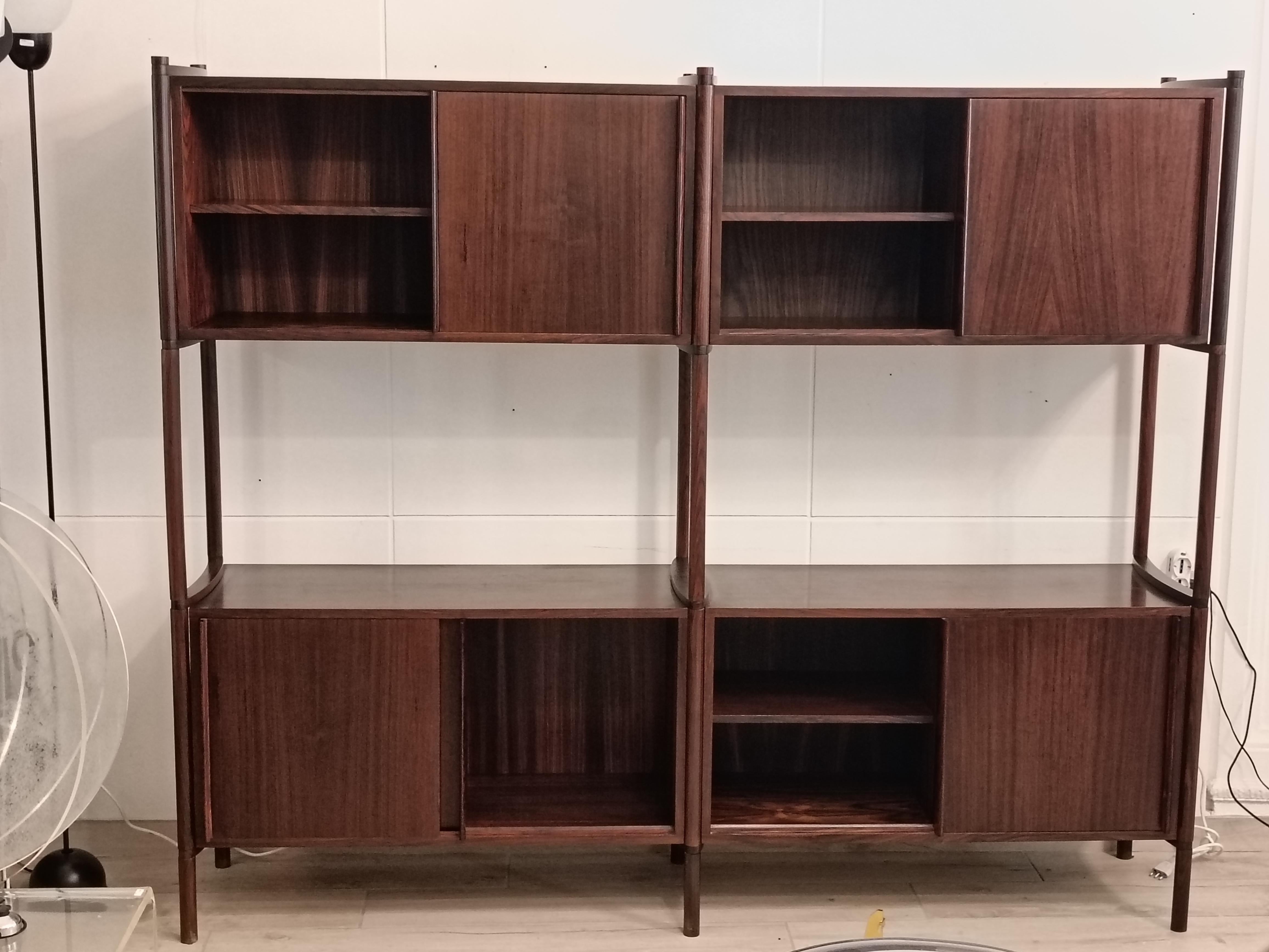 Fukuoh Hizori para Gavina Libreria 'Archimede', Italia Años 60 Moderno de mediados de siglo en venta