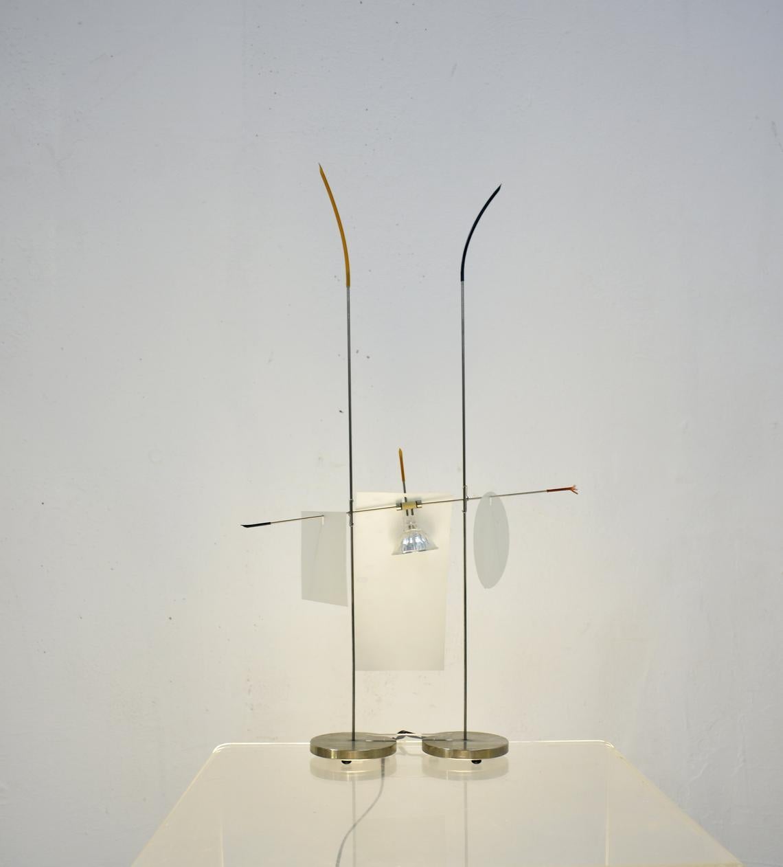 Late 20th Century 'Fukushu' Table Lamp, Ingo Maurer for Design M, Germany, 1986