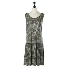 Vollperlenbesetztes Cocktailkleid ca. 1925er Jahre