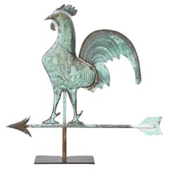 Full-Bodied Rooster Weathervane