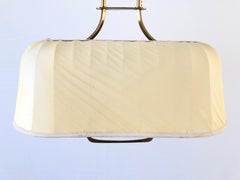 Full Brass Adjustable Counterweight Pendant Lamp, 1970s, Germany