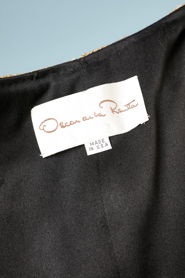 Full embroidered evening jacket Oscar de la Renta at 1stDibs