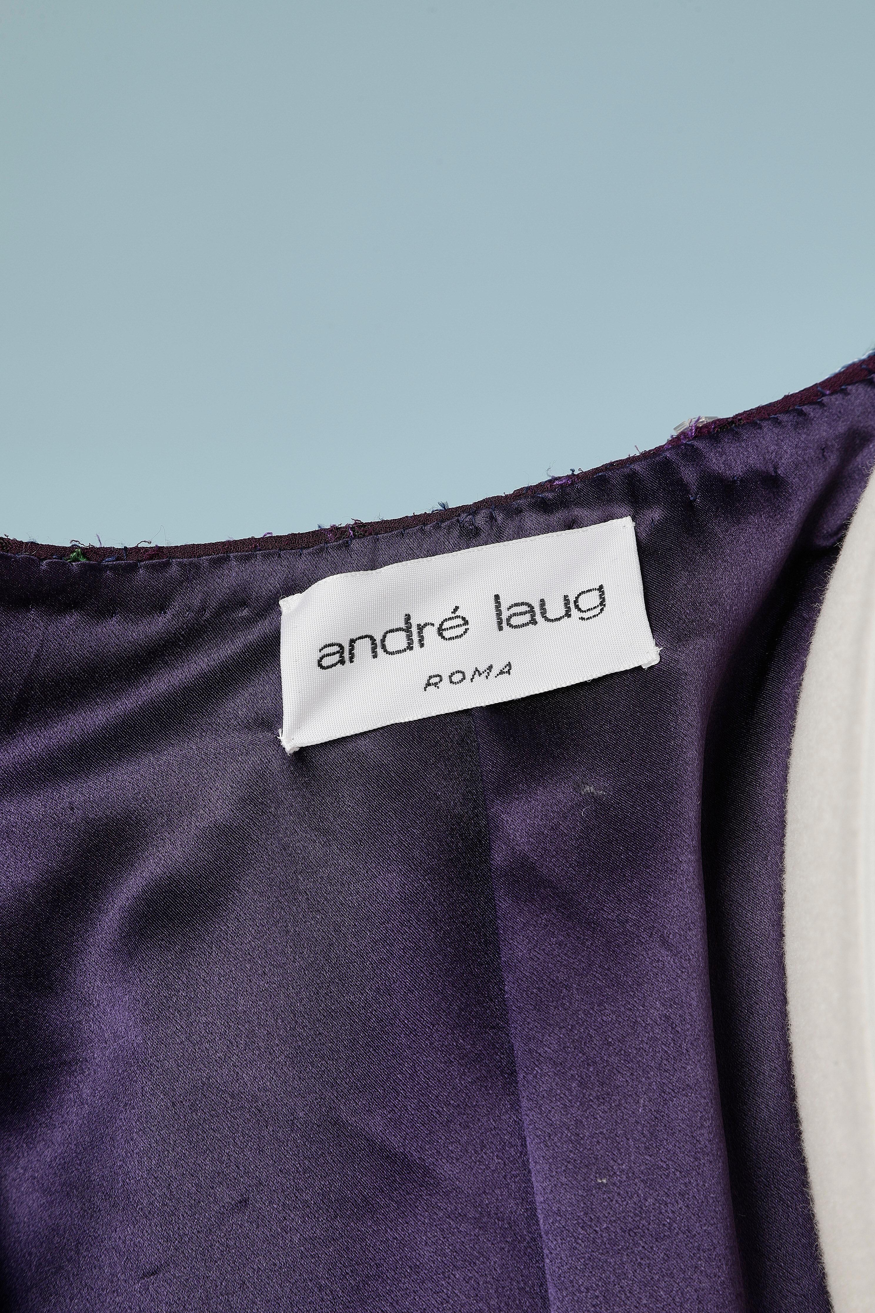 Full embroidered vest André Laug  For Sale 1