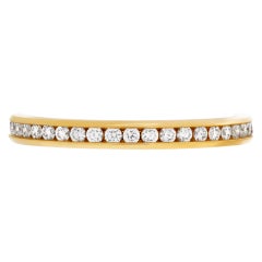 Full Eternity Band with Diamonds in 18k Gold, Tiffany & Co. "Soleste"