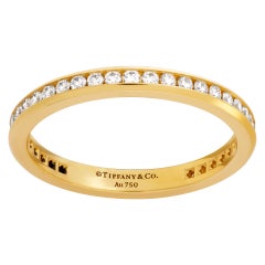 Full Eternity Band with Diamonds in 18k Gold, Tiffany & Co. "Soleste"