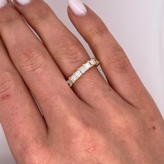 Full Eternity Diamond Ring – 3.30ct Natural Diamonds, 18ct Yellow Gold