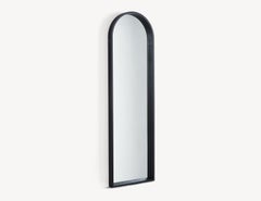Full-Length Arched Black Mirror in Solid Ash by Coolican & Company