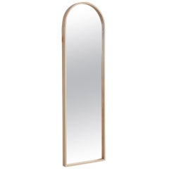 Full-Length Arched Mirror in Solid White Oak by Coolican & Company