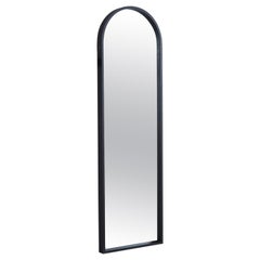 Full-Length Arched Black Mirror in Solid Ash by Coolican & Company