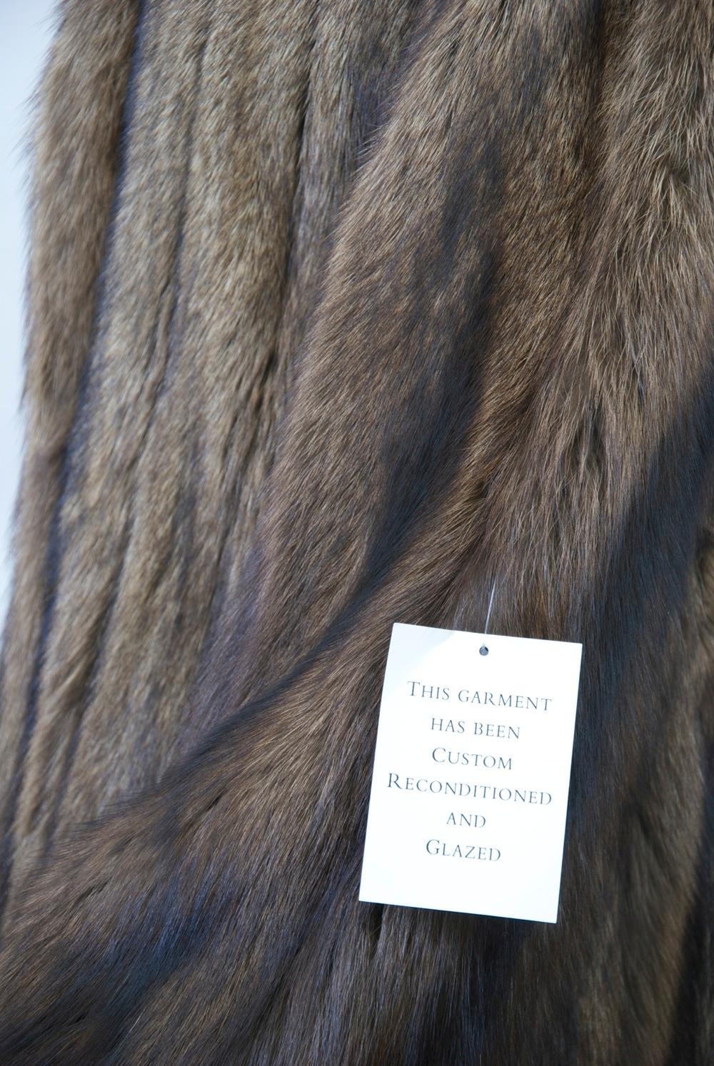 Women's Full Length Fisher Coat For Sale