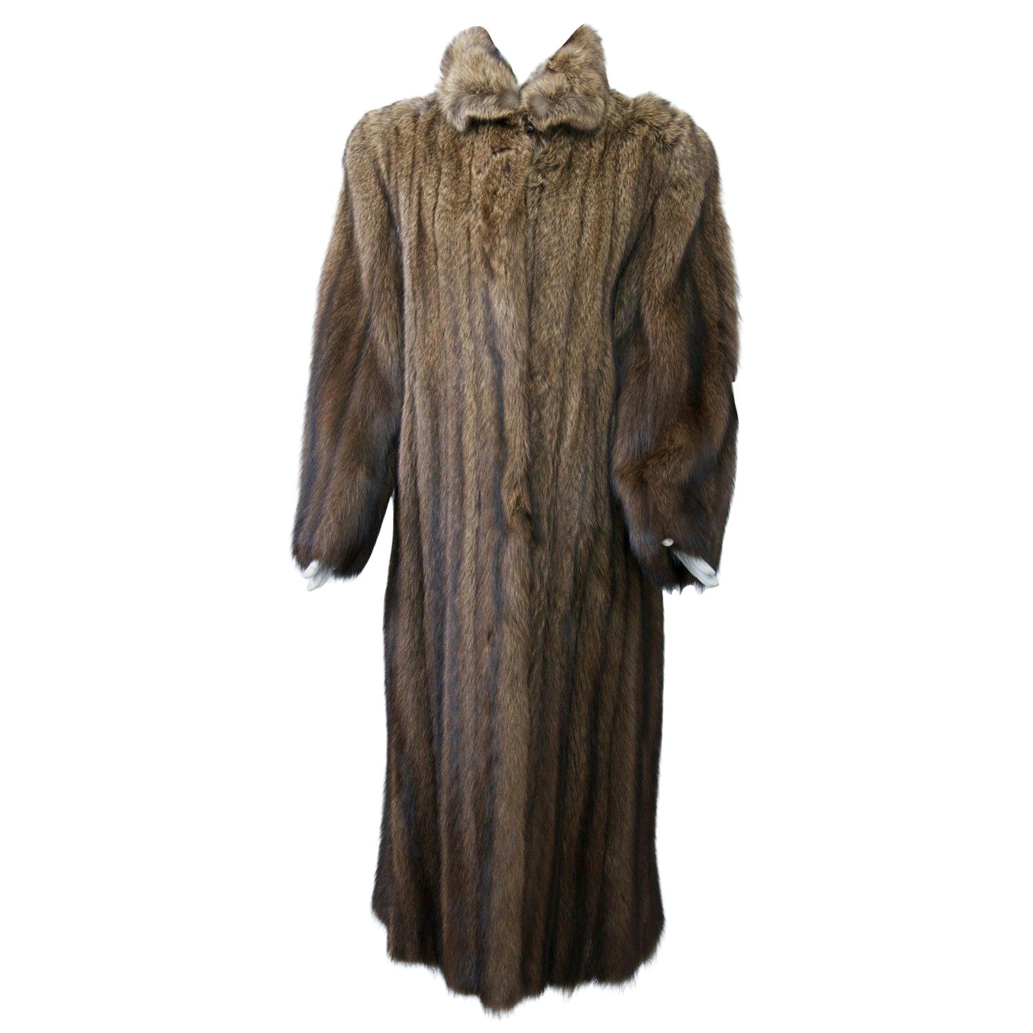 Full Length Fisher Coat For Sale