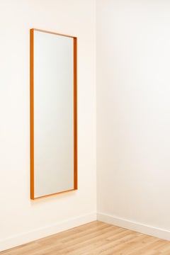 Full Length Mirror in Powder Coated Steel and Glass by Laylo Studio