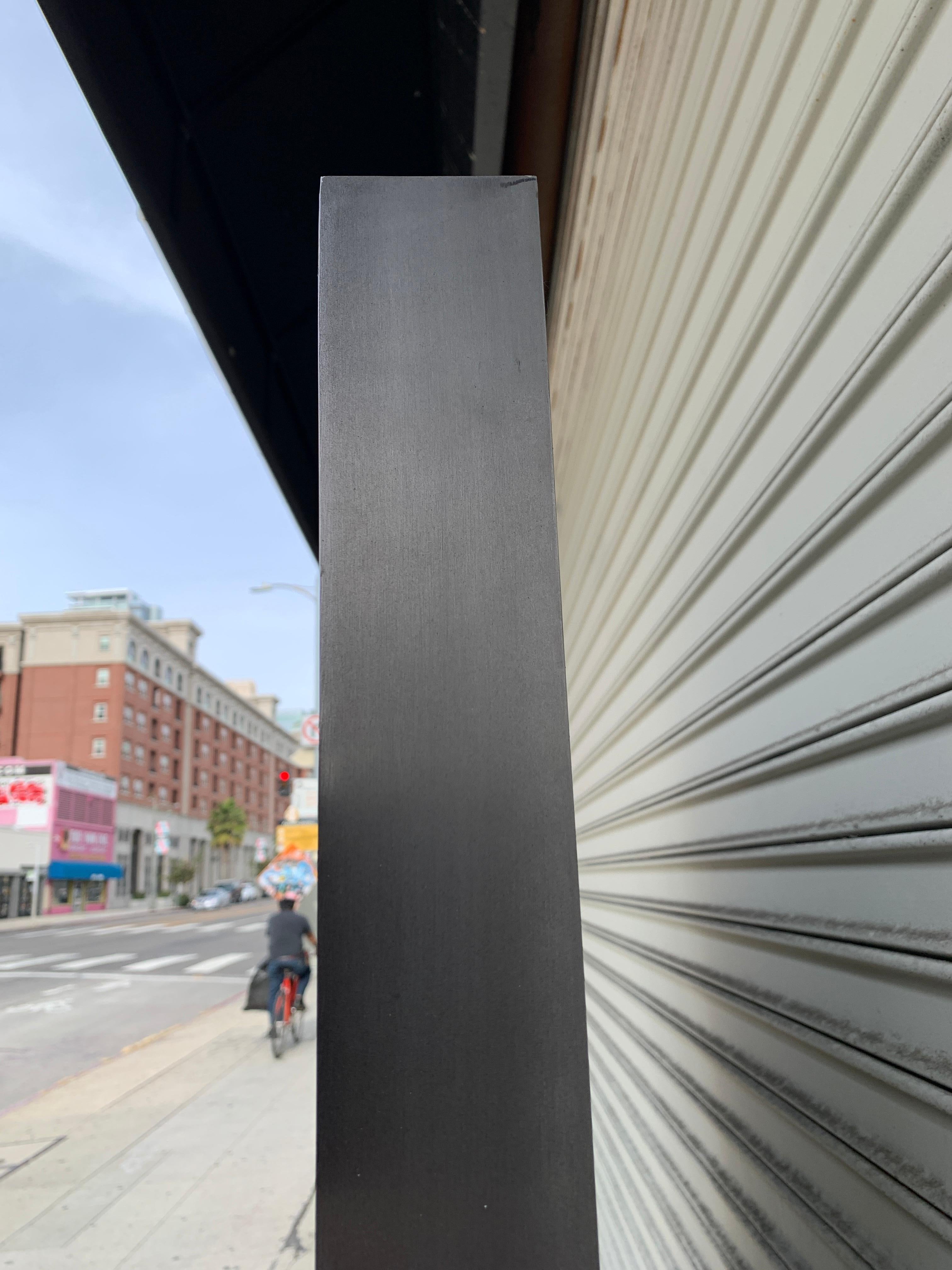Full Length Mirror in Solid Steel Frame with Aged Patina 7