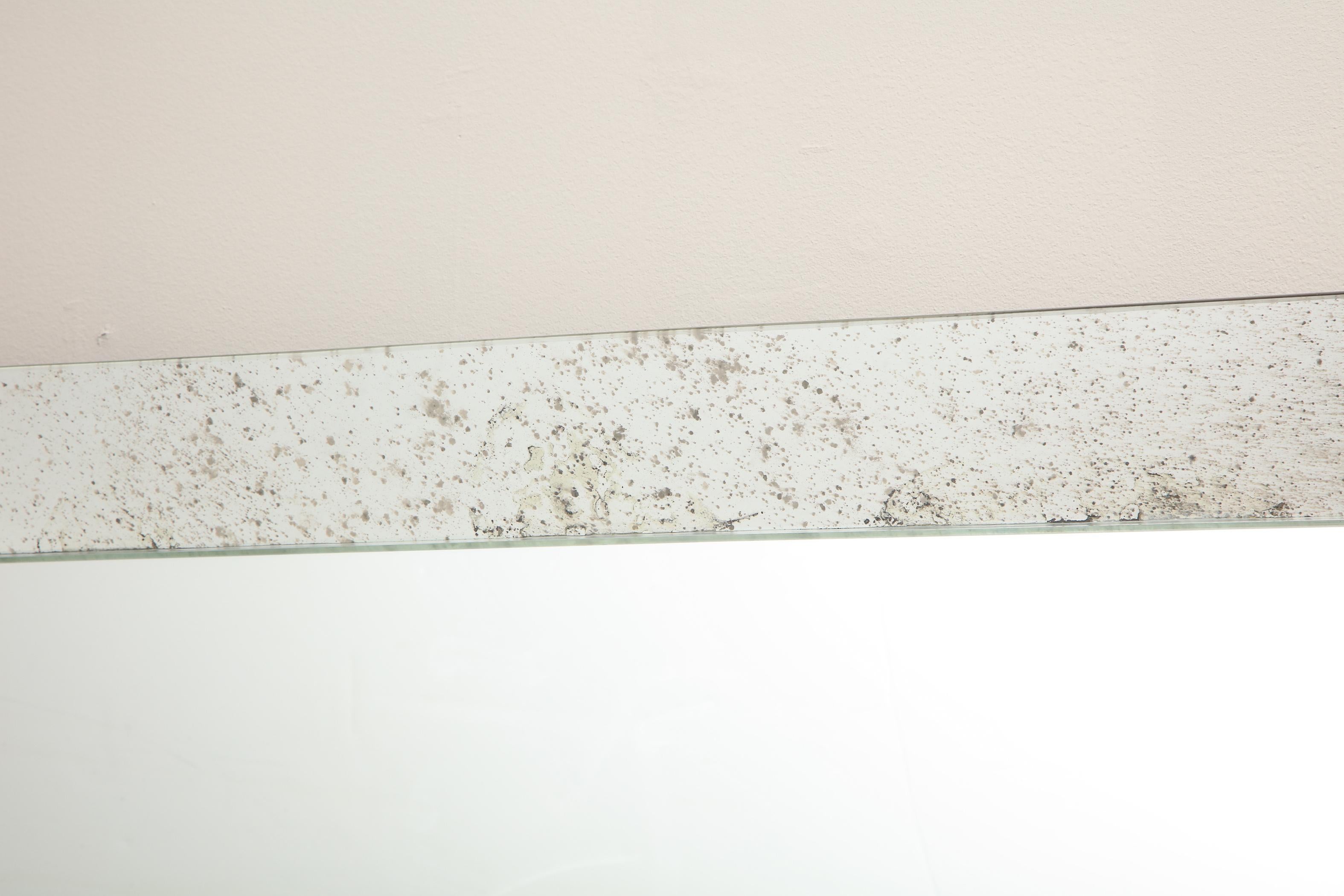XXI secolo e contemporaneo Specchio a figura intera personalizzato con cornice in Antique Mirror in vendita