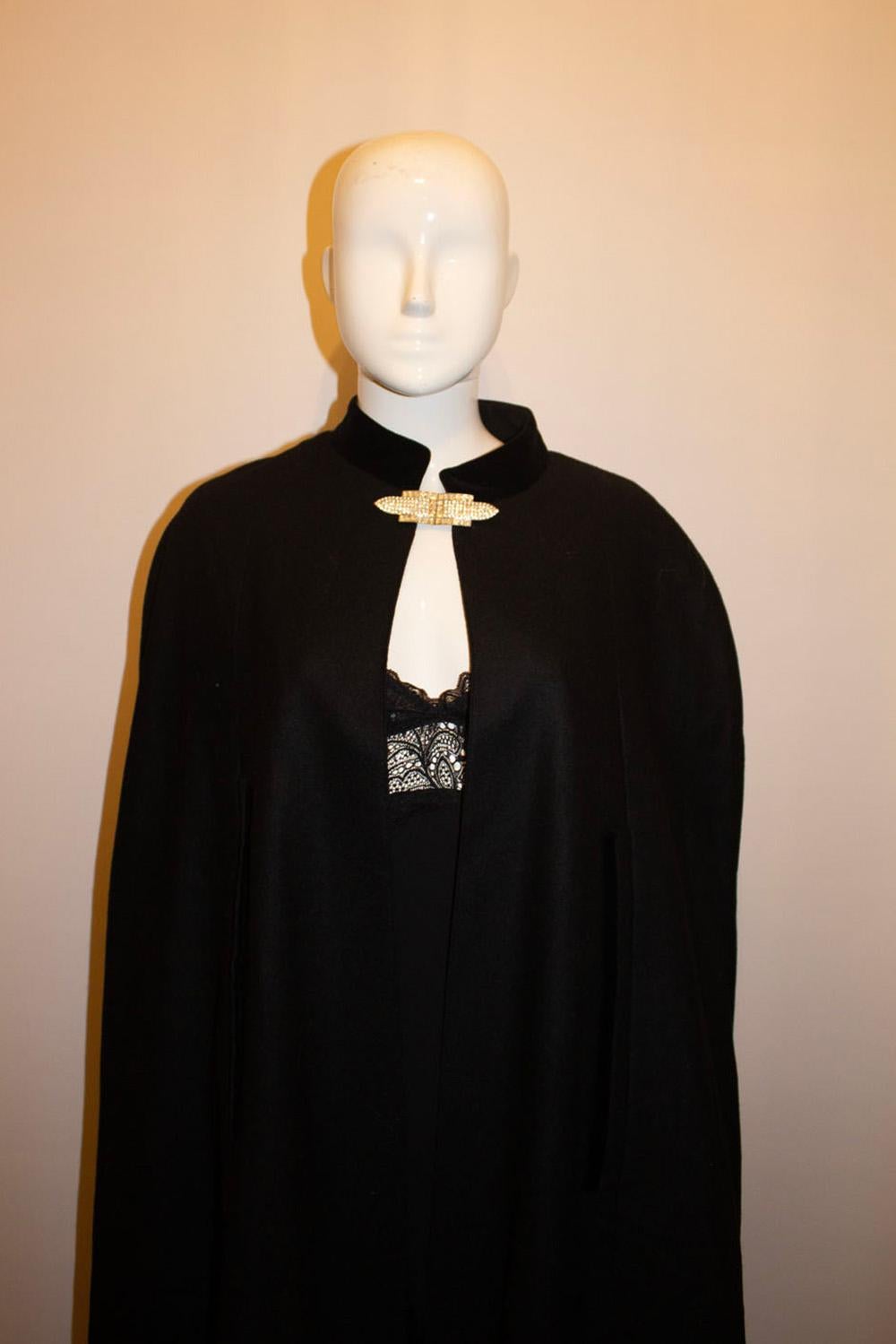 Full Length Vintage Cloak by  M Hopfgarten KG of Austria In Good Condition For Sale In London, GB