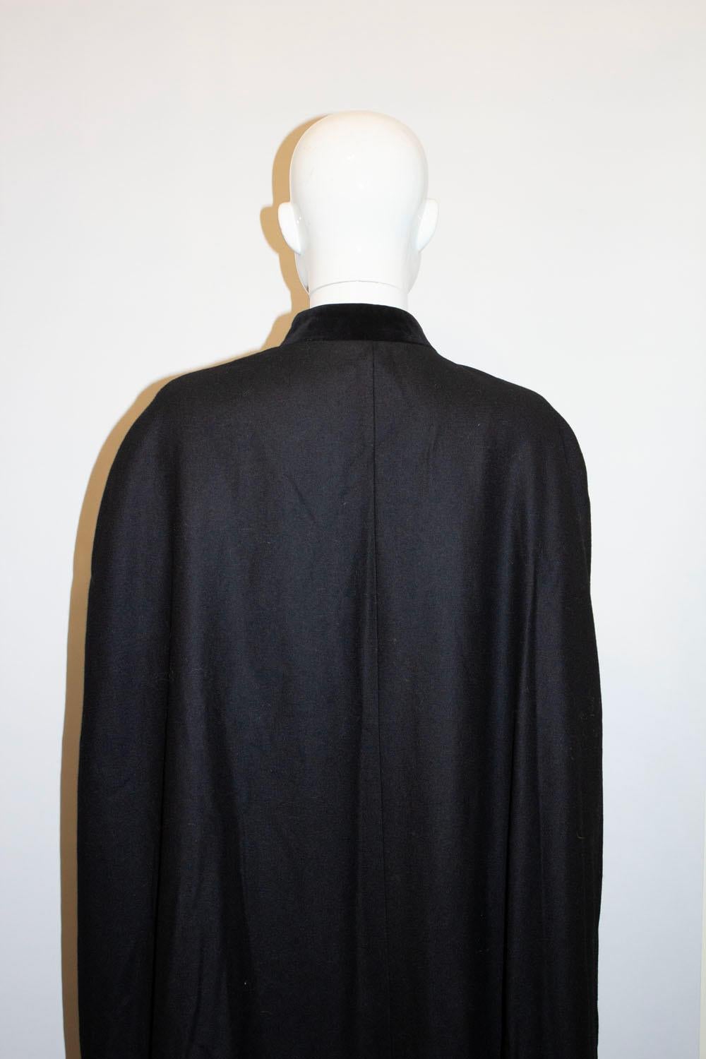 Full Length Vintage Cloak by  M Hopfgarten KG of Austria For Sale 1