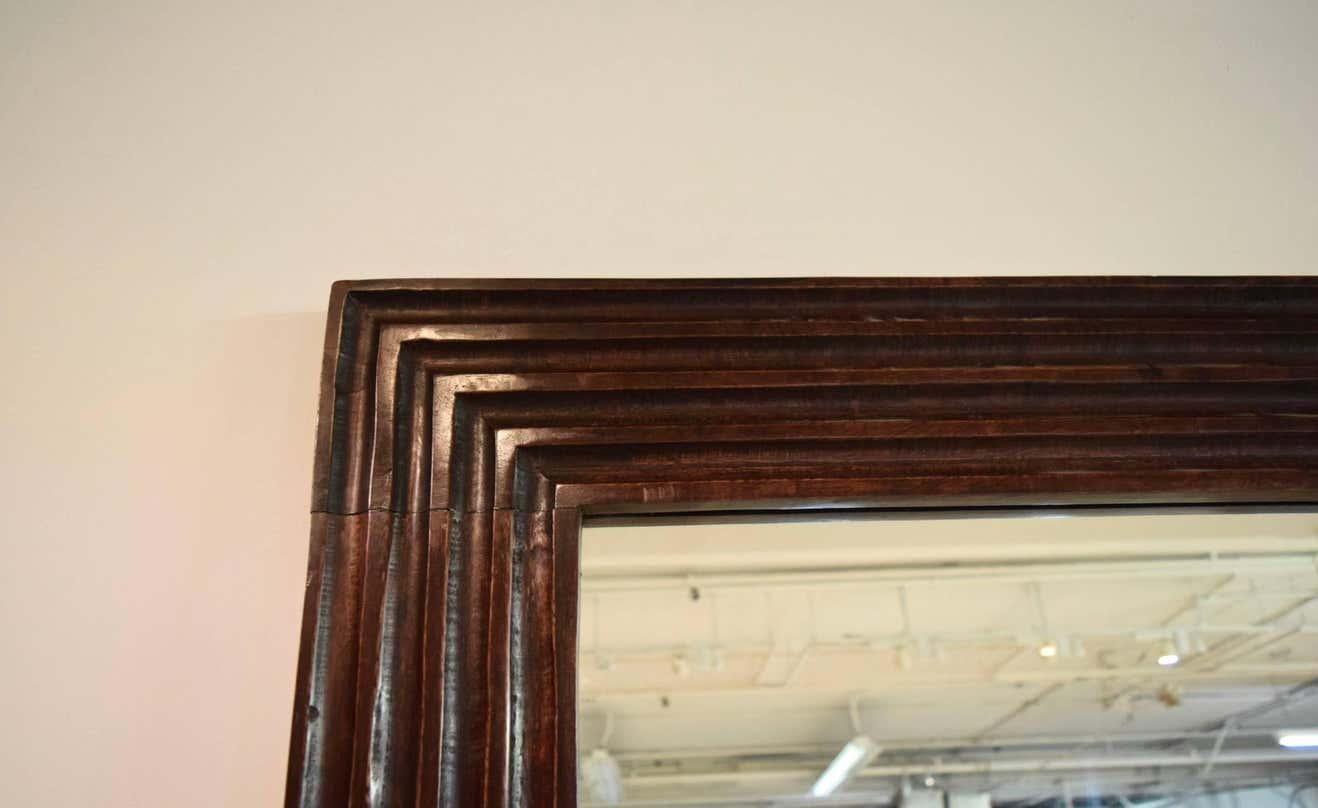 20th Century Full Length Wooden Mirror, circa 1990 For Sale