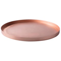 Full Moon Large Copper Tray by Elisa Ossino