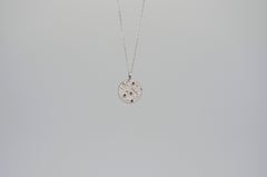 'Full/New Moon' Double-Sided 18K Gold Pendant