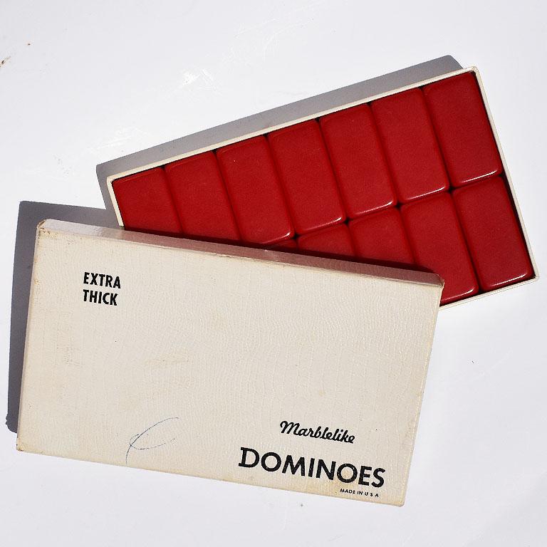 vintage dominoes set