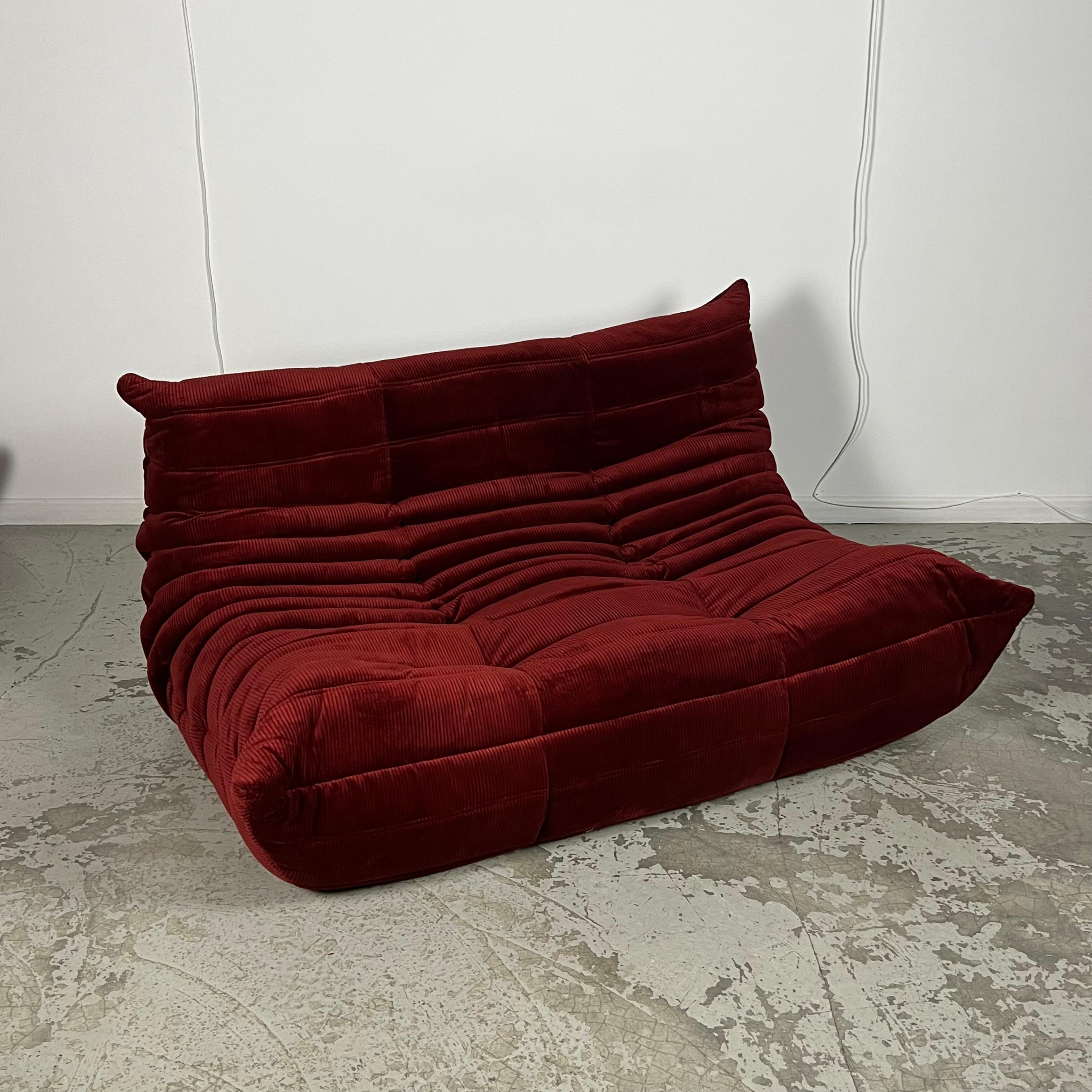 Late 20th Century Full set Togo sofa by Michel Ducaroy for Ligne Roset 1973 For Sale