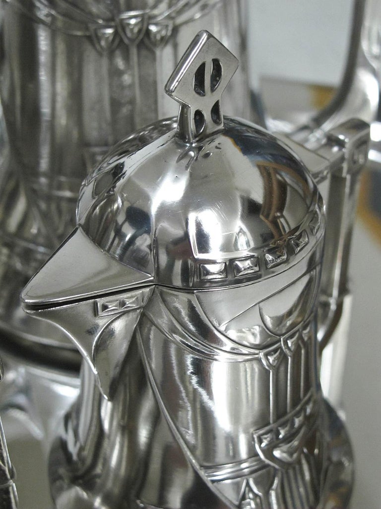 Full Side Tea and Coffe Service, Art Nouveau, Jugendstil, Liberty, 1910 ...