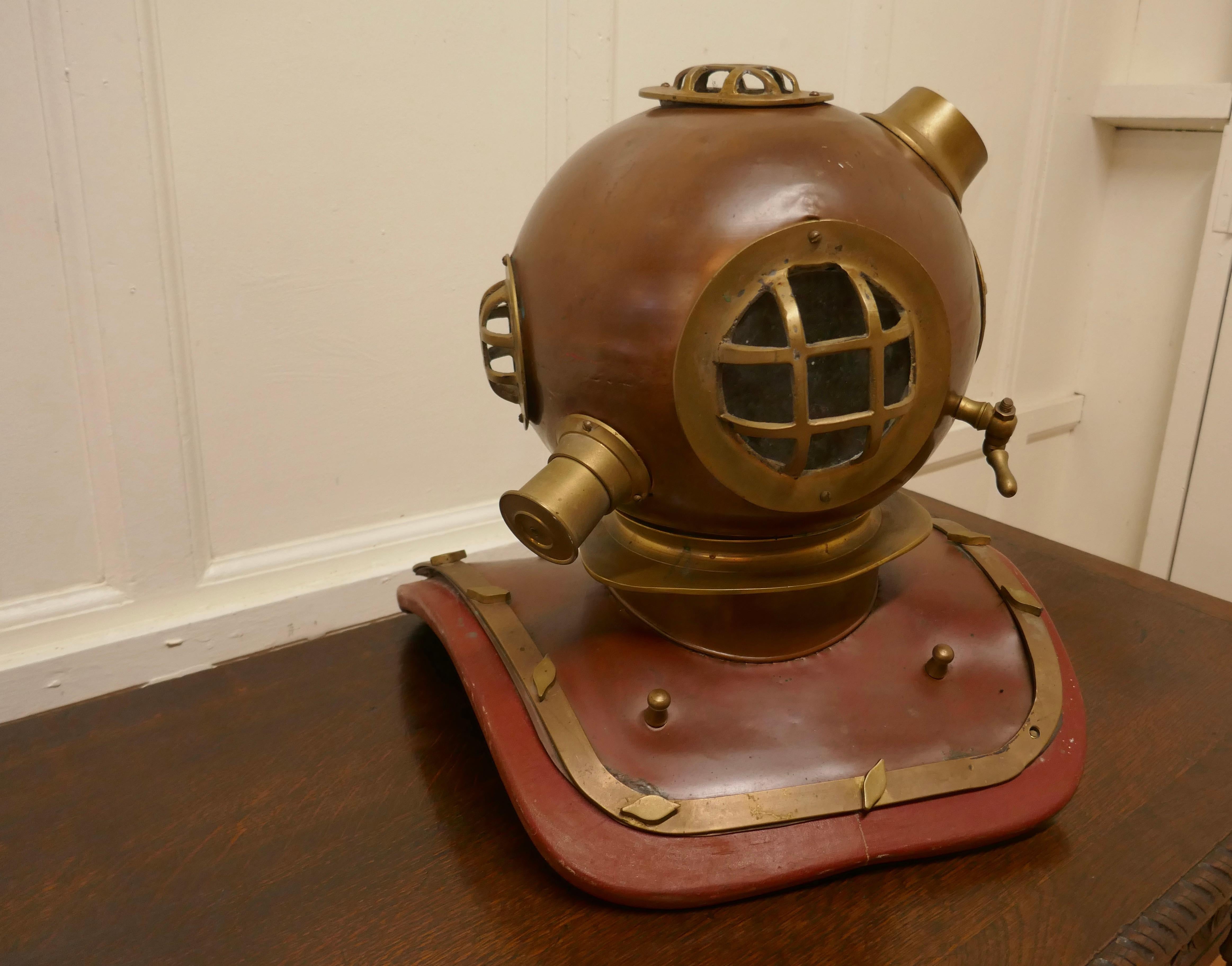 20th Century Full Size 1950s Model Divers Helmet, Shop Display Piece For Sale