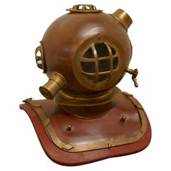 Used Full Size 1950s Model Divers Helmet, Shop Display Piece