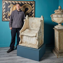 Full Size Antique Model Throne of Saint Peter