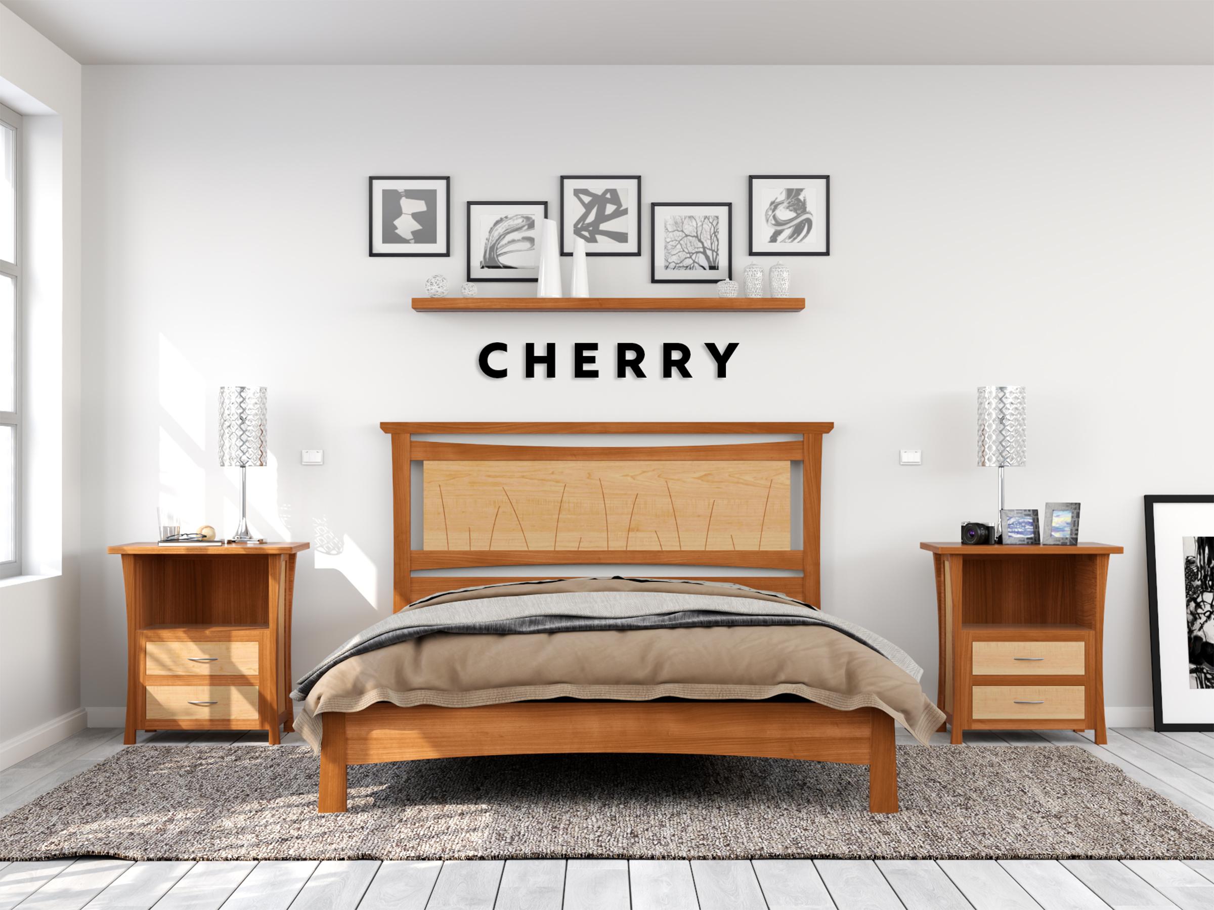 Full Size Coastal Style Bed Frame – Handcrafted Solid Wood with Slat Headboard In New Condition For Sale In Bloomington, IN