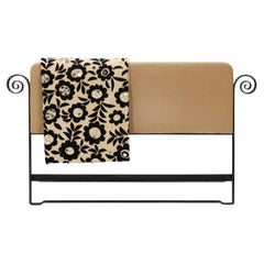 Full-size Headboard with Bedspread and Canopy by Gere Kavanaugh