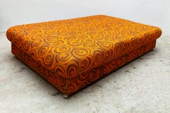 Full-Size Pop Art Bed, Daybed with Storage, Germany, 1960s