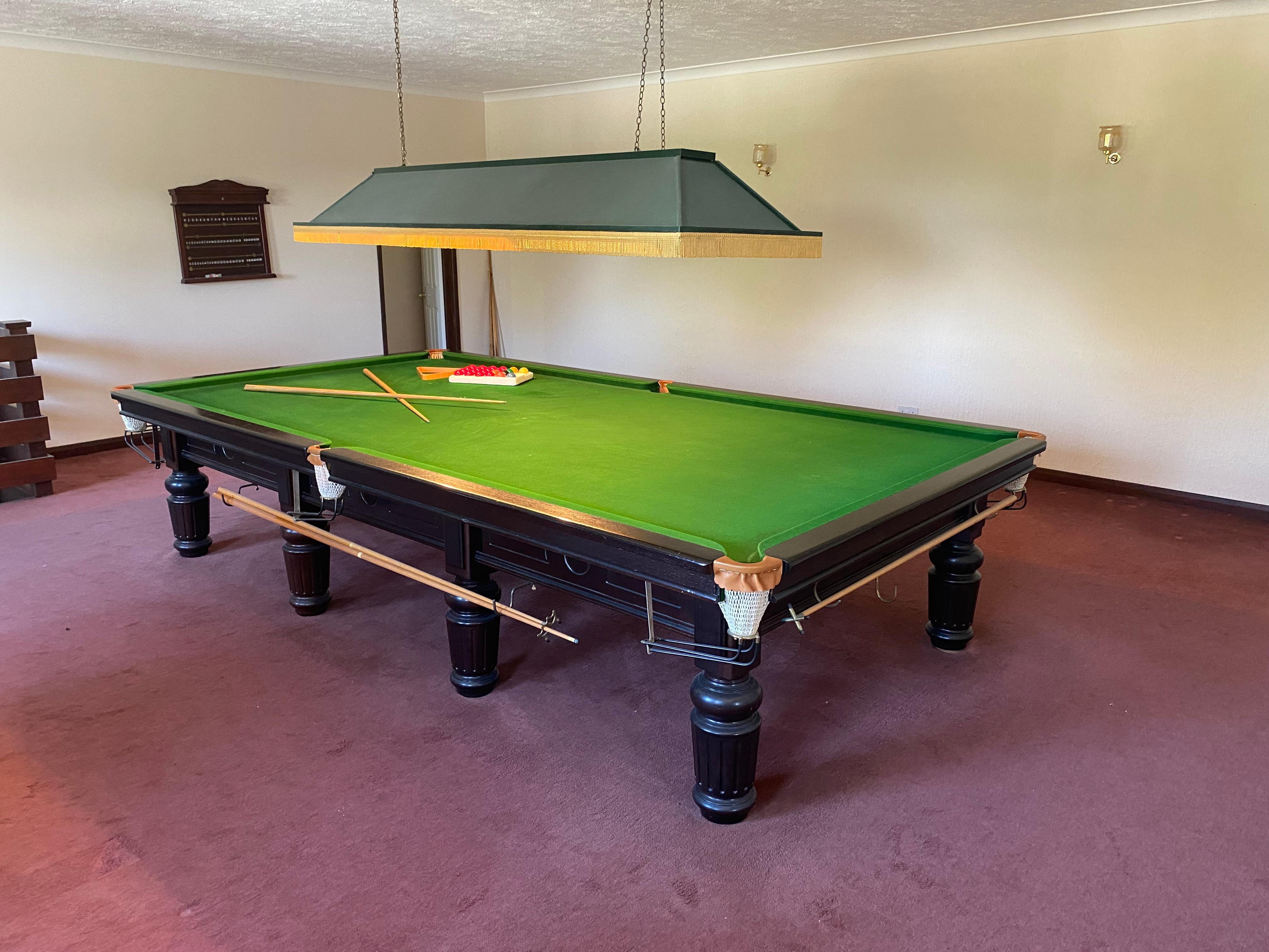 Victorian Full size Snooker/ Billiards Table 