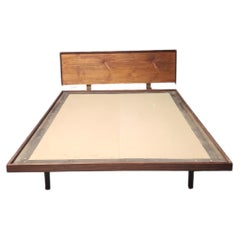 Full-Size Teak Bed Frame Attributed to Richard Artschwager
