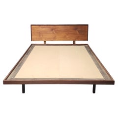 Full-Size Teak Bed Frame Attributed to Richard Artschwager