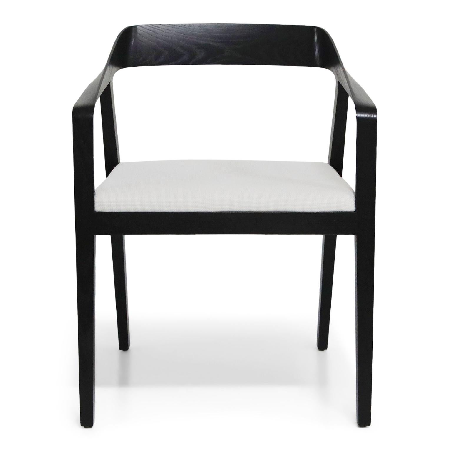 Dieses Set aus vier (4) Full Twist Guest Stühlen wurde von dem berühmten Designer Mark Goetz entworfen und mit modernster Technologie von Geiger International hergestellt und von Herman Miller vertrieben. Der Full Twist Guest Stuhl hat seinen Namen