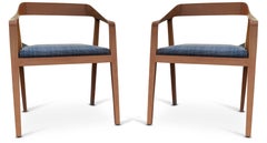 Chaises d'invité Full Twist en frêne de Mark Goetz pour Herman Miller, vers 2017